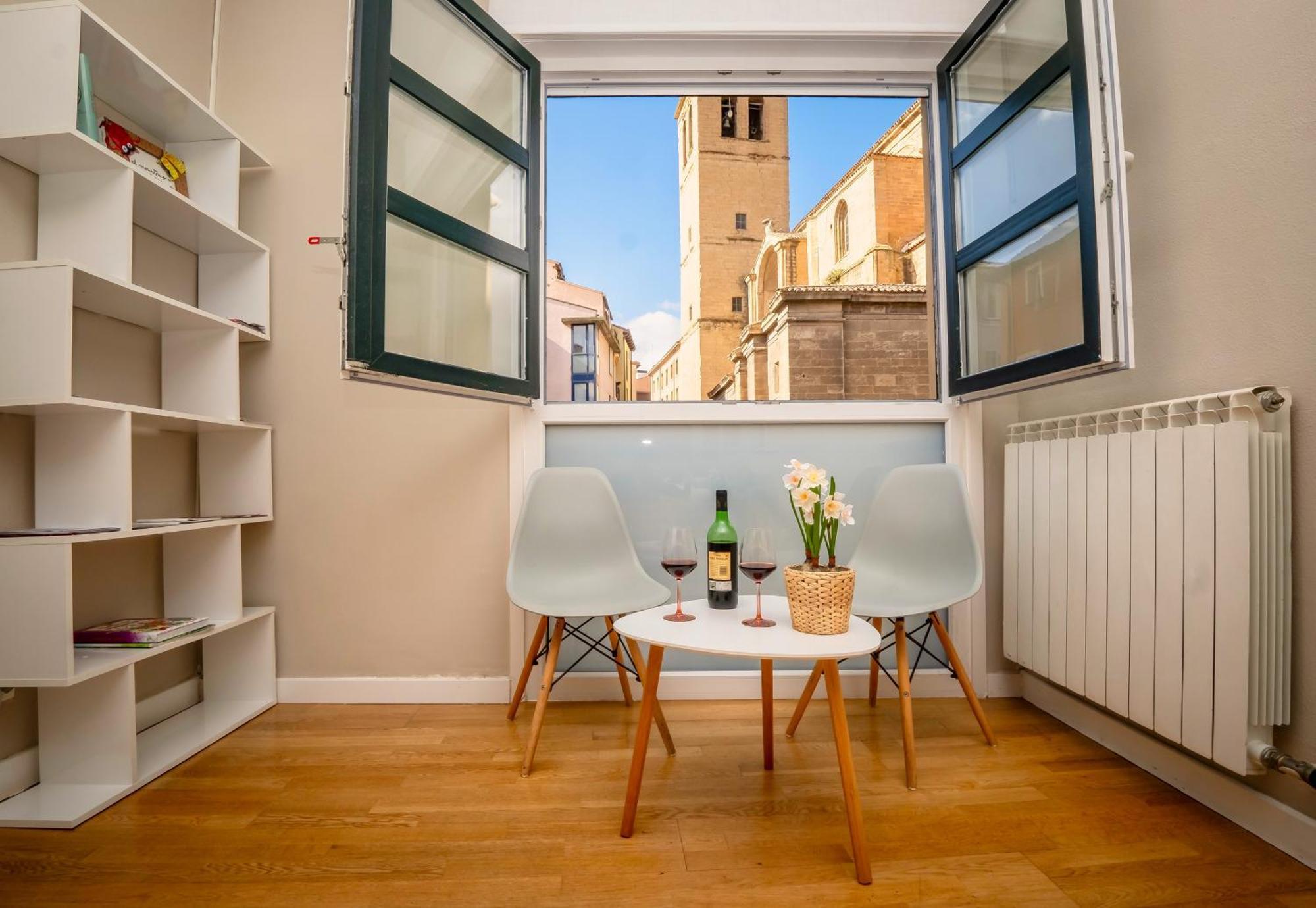 Santiago Tower Aire Ac Casco Antiguo By Apartamentos Logroño Buitenkant foto